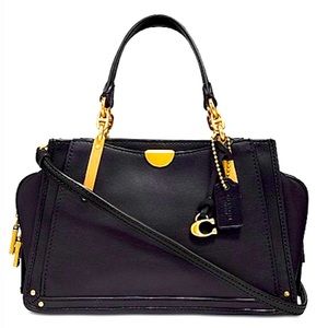 New! Small COACH Dreamer 21, NWOT, smooth leather Satchel/Crossbody Bag.